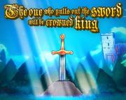 The one who pulls out the sword will be crowned king
