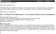 Zork: The Undiscovered Underground